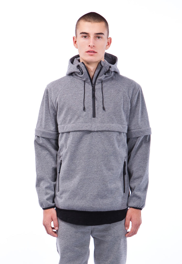 ELLIS - ANORAK - GREY